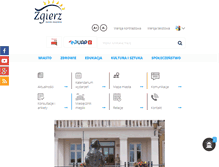 Tablet Screenshot of miasto.zgierz.pl